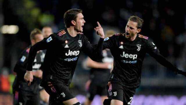  弗拉霍维奇双响尤文险胜罗马  